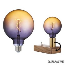 룩스램 LED에디슨전구 인테리어전구 테이블스탠드 10종, 1개, LED에디슨전구 뉴필터 G95 인테리어전구