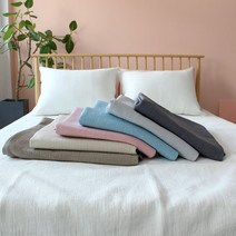 누안누안 풍기인견 목화솜 패드 피그먼트 워싱 충무누비, 차콜