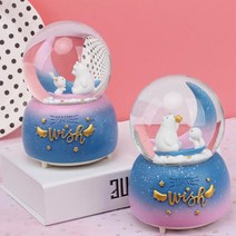 아이방꾸미기 오르골 멜로디 수정구슬 투명아크릴볼