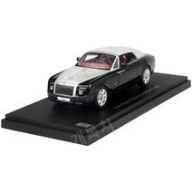 교쇼 1:43 롤스로이스 팬텀 컨버터블 다이캐스트 자동차, 검은색