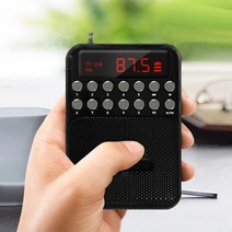 휴대용 효도 라디오 MP3 스피커