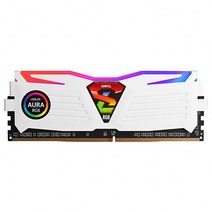 게일 16G DDR4 CL16 SUPER LUCE RGB Sync 데스크탑용 램 PC4-25600 화이트