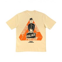 팔라스 x 포터 트라이퍼그 벨 보이 티셔츠 샌드 Palace Porter Tri-Ferg Bell Boy T-Shirt Sand 남성 반팔티셔츠