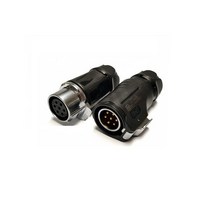LP-20-7PJ 20파이 방수컨넥터 산업용 원형 컨넥터 IP67 CNLINKO, 1개