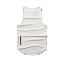 마라톤복 마라톤상의 남자 남성 러닝복 러닝 조끼 남성 위장 스포츠 탑 남성 체육관 탱크, 하얀, 엘 (170cm 65kg)