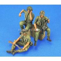 밀리터리피규어 1/35 US AFV Crew Set(Vietnam)