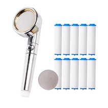 클린앤 수압상승 온오프 필터 샤워기 + 필터10p, 1세트