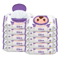 순둥이 프리미엄 엠보싱 물티슈 캡형 70매