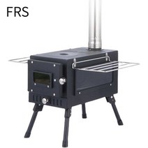 티타늄 포몰리화목난로 화목난로 캠핑난로 접이식, A