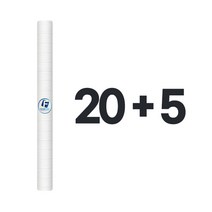 멜트 브로운 필터 12개 30인치 스텐하우징 SUS 후렌지타입 750mm 1미크론, 선택02_필터 20+5=25개