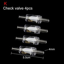 무소음기포기 4구기포기 어항기포기 이산화탄소 이탄확산기 mater reduce diy 수족관 co2 반응기 조절기 co2 시스템 키트 체크 밸브 물고기 탱크 식물 co2 74, k 체크 밸브 4개