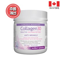Webber Naturals 웨버네츄럴 저분자 콜라겐 30 주름개선 (Anti-Wrinkle) 파우더 150g, 1병
