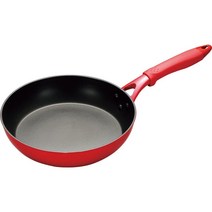 Kyocera 교세라 프라이팬 26cm IH 대응 세라믹 가공 불소 수지 레드 CFF-26A-BRD, 1개, 상품명참조