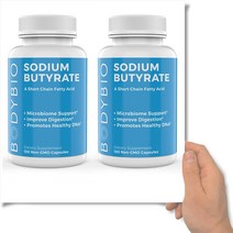 바디바이오 소디움 부티레이트 Sodium Butyrate 100캡슐 2통