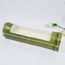 참대 퓨전 직사각 상252-14.3 BB 회접시 초밥 멜라민, 참대퓨전직사각 하253-14.3, 1개