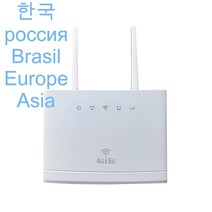 무선 라우터 공유기 4G SIM 카드 라우터 LTE 와이파이 모뎀 핫스팟 RJ45 무선 CPE, 01 EU plug