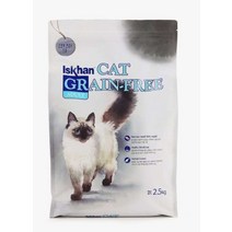 이즈칸 캣 그레인프리 어덜트 2.5kg, 없음