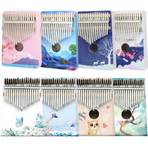 케루스 칼림바 플레이트 어쿠스틱 17키 일러스트 KERUS 칼림바, 07.눈사슴_어쿠스틱(K07)