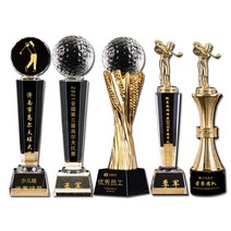 홀인원 피규어 골프 트로피 야유회 공로패 기념, C