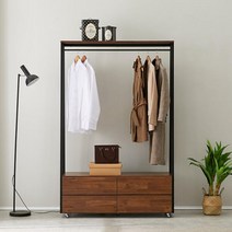 아트박스/히트디자인 G5162 2단 서랍행거 1200 4colors, 애쉬