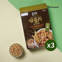 플우원 뮤즐리 슈퍼곡물 렌틸&귀리 400gX3개, 없음