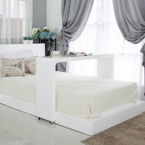 예작 브런치 하이그로시 1750 퀸 베드테이블 간이식탁 RC23, 그린