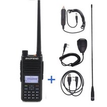 바오펭 디지털 무디지털 DR-1801UV 워키 토키 듀얼 슬롯 DMR 운전 투어 실외 민간 스테이션, [10] DMR-1801 Picture 9, [02] BRITISH