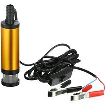 급유기 펌프 모터 수동 자바라 전기 오일 펌프 DC 12V 38mm 밀폐 자동 잠수정 이송 펌핑 파이프 물 유체, 01 gold, 01 gold
