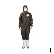 애니세이프 SBW 일회용 방진복 원피스 진회색 L 1P
