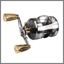 [바낙스] GMC 400X 장구통릴(민물바다겸용) 라운드베이트릴, 400X(우핸들)