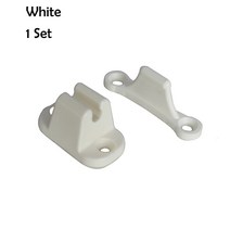 1 세트 캐러밴 도어 리테이너 스토퍼 키트 T 모양 도어 스토퍼 나일론 캠핑 보트 도어 리테이너 홀더 캠핑, 협력사, 1 세트 화이트