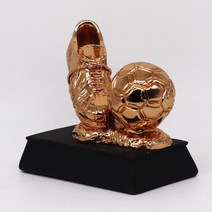 트로피 미니 우승 시상식 졸업 골프 축구 트로피 29cm 높이 축구 상 골드 도금 챔피언 수상 신발 부츠 리, 21 E 3