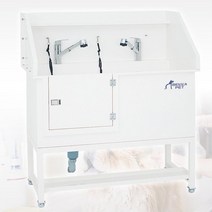 중대형견 전용 욕조 및 수납선반 대형 아지욕조 목욕용품 접이식욕조