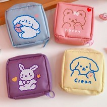 다파요 생리대파우치 미니 파우치 화장품 동전 지갑 시크릿 여성용품 약파우치