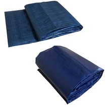 방수포 천막 그라운드시트 덮개 캠핑 호루 천막지 호로 갑바 feeltastic, 4.5M x 5.4M 고급지 청색