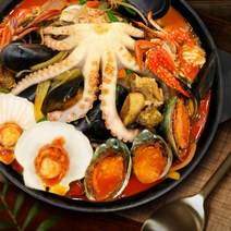 대구 짬뽕 밀키트 출시 캠핑 간편요리 간편조리 TV출현 맛집 [ 무쇠 해물 갈비 짬뽕 2.5인분양 ]