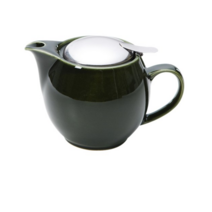 제로재팬 도자기 티포트 2인용 450cc, 안티크 그린, 450ml