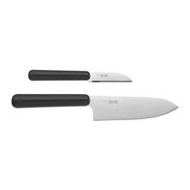 이케아 IKEA 칼2P 그레이 주방칼14cm+과도칼7cm 스테인리스, 이미지참조