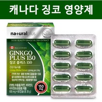 캐나다 징코플러스 은행잎 추출물 식약처 기능성 인정 ginkgo 아연 비타민d 플라보놀배당체 비타민b12 캐나다