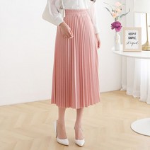 모리스커밍홈 분또 플리츠 주름 밴딩 롱 스커트 M2302SK023A