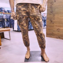 지프 남여공용 카모 아웃포켓 조거팬츠 JM3PTU735