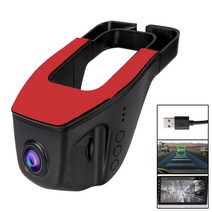 차량 블랙박스 채널 1 2 후방 카메라안드로이드 자동차 대시캠 GPS 플레이어 레코더 USB ADAS 캠 HD 1080P, 한개옵션0