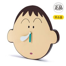 짱구는못말려 정품 맹구 콧물 무소음 벽시계 공부방 사무실 레트로 아날로그