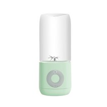 미니믹서기 가정용믹서기 500ml 휴대용 전기 과즙 기 블렌더 과일 믹서 추출기 usb 음식 밀크 쉐이크 스무디 다기능 주스 메이커 기계, 초록