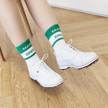 마크그린 3팩 바닥 두꺼운 쿠션 골프 스포츠 양말