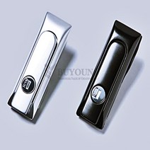 푸쉬/핸들 BYMS607-3-1 부영 분전함 분전반 컨트롤박스 캐비넷 기계 제작 가구 도어 DIY 인테리어 용, BYMS607-3-1-CV(크롬 무광)