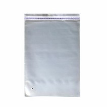 폴리백 쇼핑몰 투명비닐 PP봉투 비닐봉투 32X45cm+4cm 400매, 선택:타공형, 단품