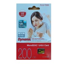 엘지모바일 마이크로SD메모리카드 200GB FLG-T200 대용량 TF카드