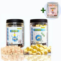 [2+1]고양이간식 샘플증정 닭가슴살큐브70g+닭가슴살안에노른자 70g 오리큐브 증정 열빙어트릿, 열빙어50g 3개