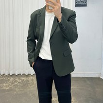 아도르클래식 폴링 4컬러 봄 가을 겨울 캐주얼 빅사이즈 슬림핏 자켓